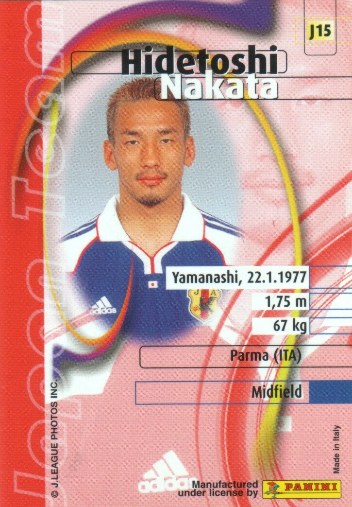Panini Korea-Japan 2002 Flag Insert (GIAPPONE)