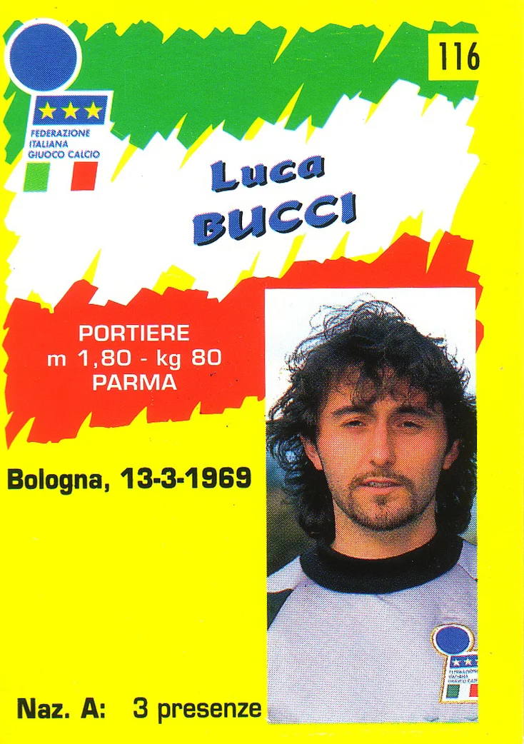  Panini Calcio Cards 1996 