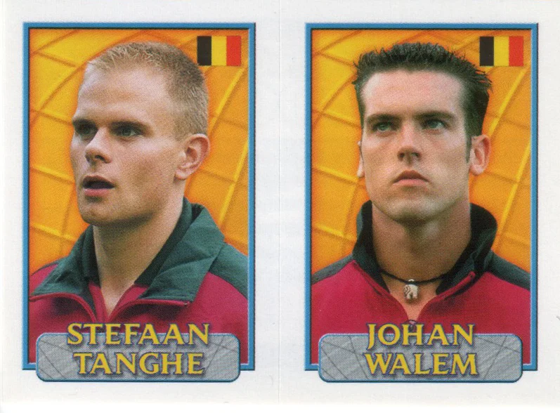  Merlin's Europe 2000 (INGHILTERRA) Questa figurina presente un errore di stampa, quello nella foto non è Walem. 