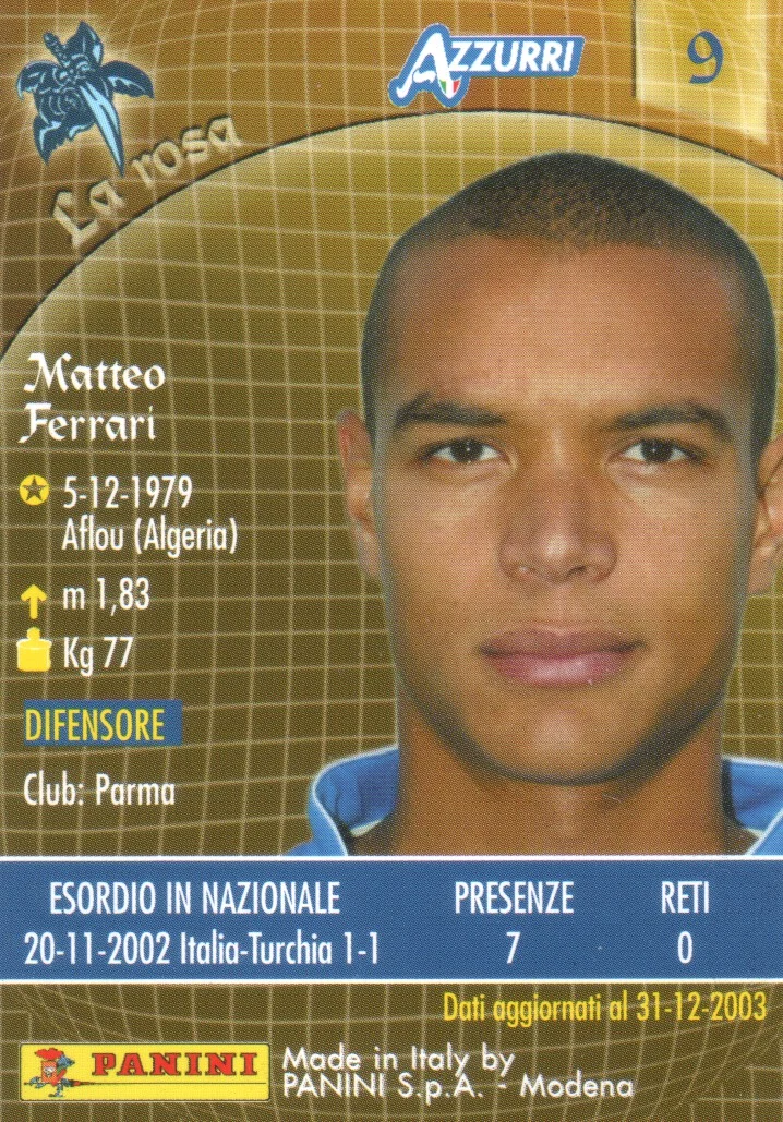  Panini Azzurri 