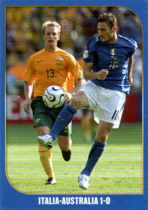 Panini Campioni del Mondo 2006 Grella durante Italia-Australia