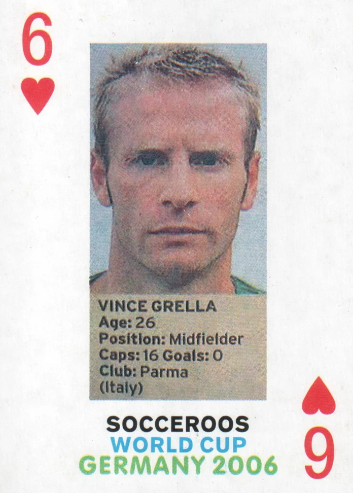 Carte Australian Socceroos World Cup Germany 2006 (AUSTRALIA)