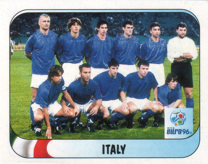 Italia con Zola Merlin's Euro 96 (versione 1)