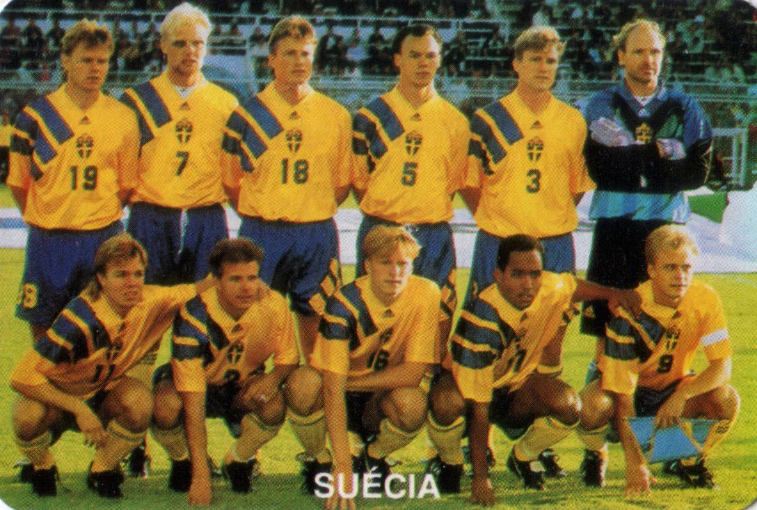 Svezia (Usa 94) con Brolin Edizione sudamericana sconosciuta
