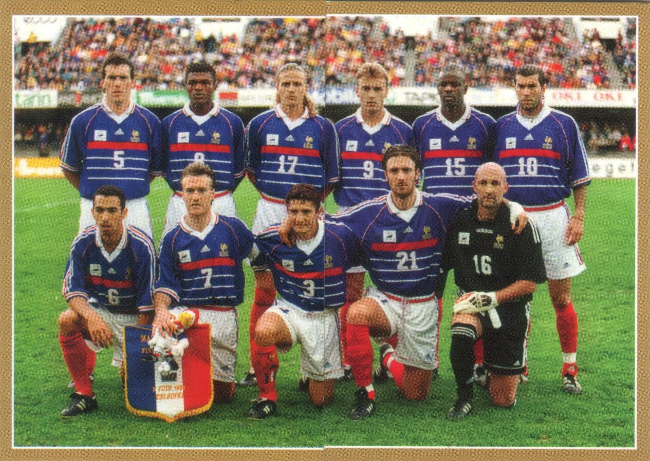 Panini Equipe de France con Thuram