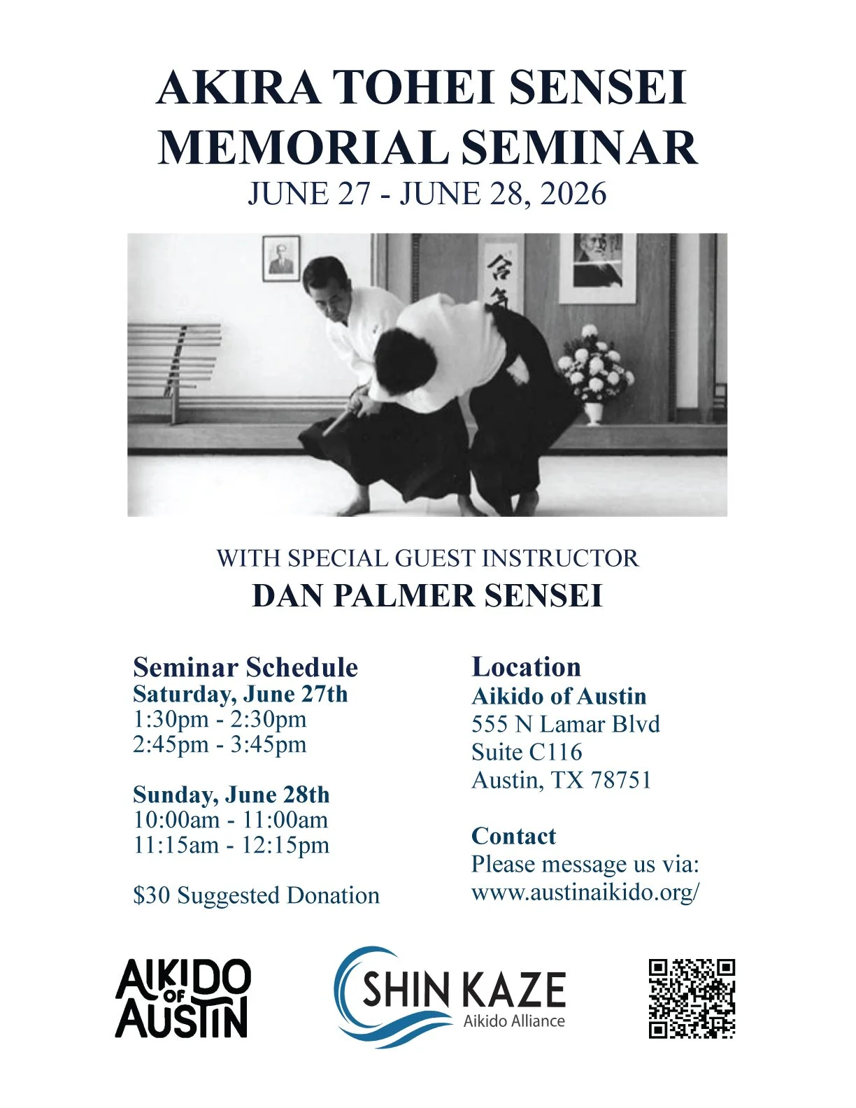 Akira Tohei Sensei Memorial Seminar