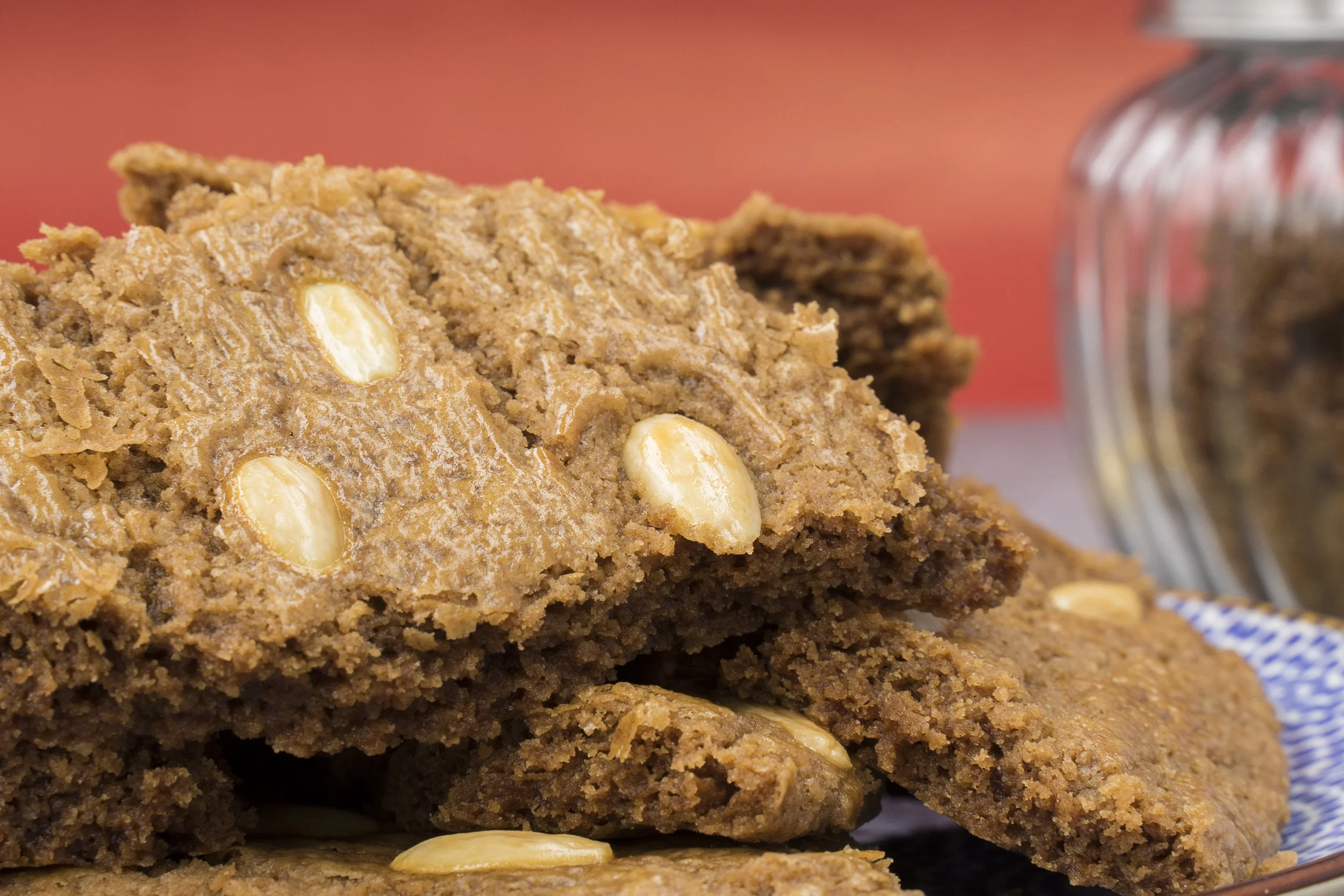 Speculaas brokken