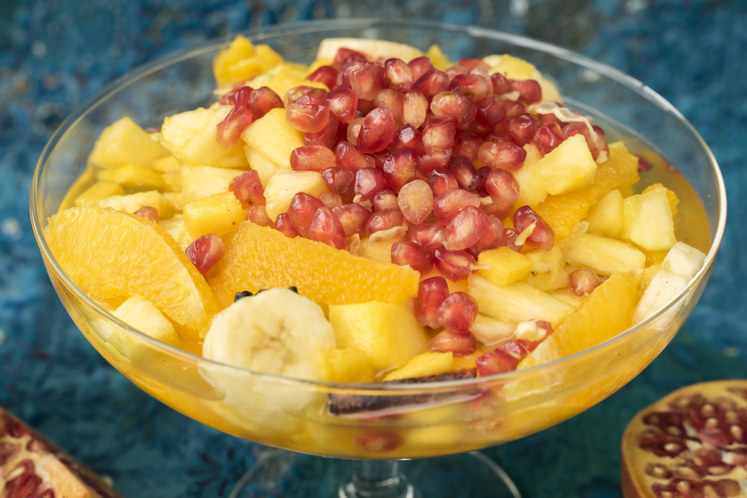 Kruidige fruitsalade