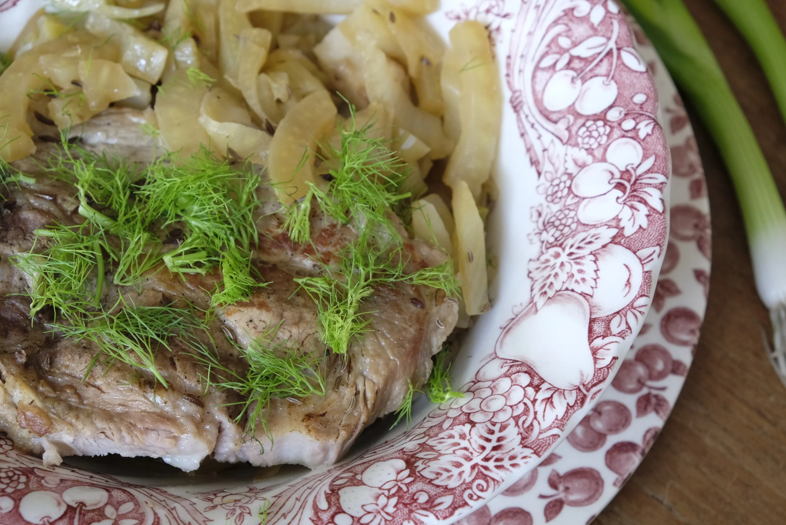 Schouderkarbonades met venkel