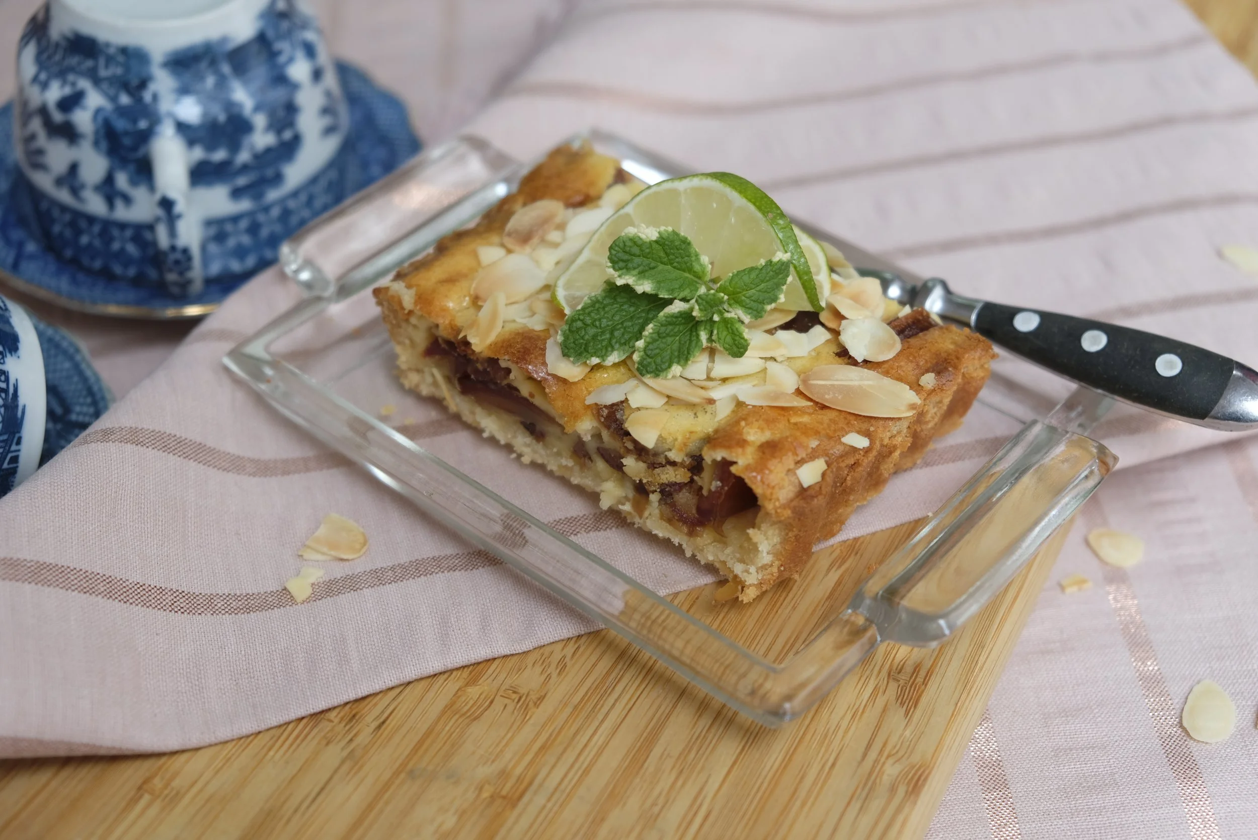 Dadel-mascarponetaart