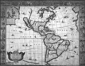 Spanish map showing California as an island.