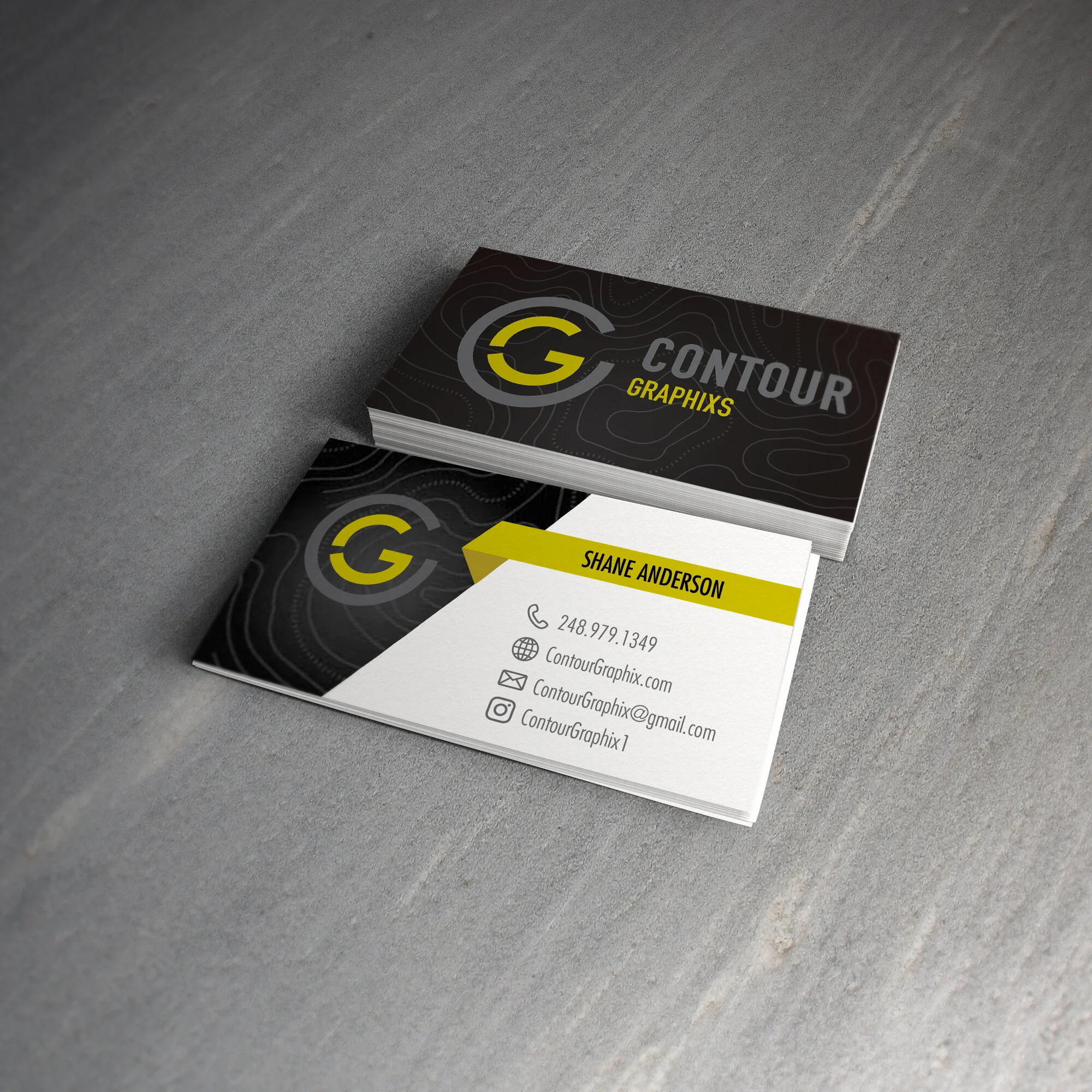  Business card design 