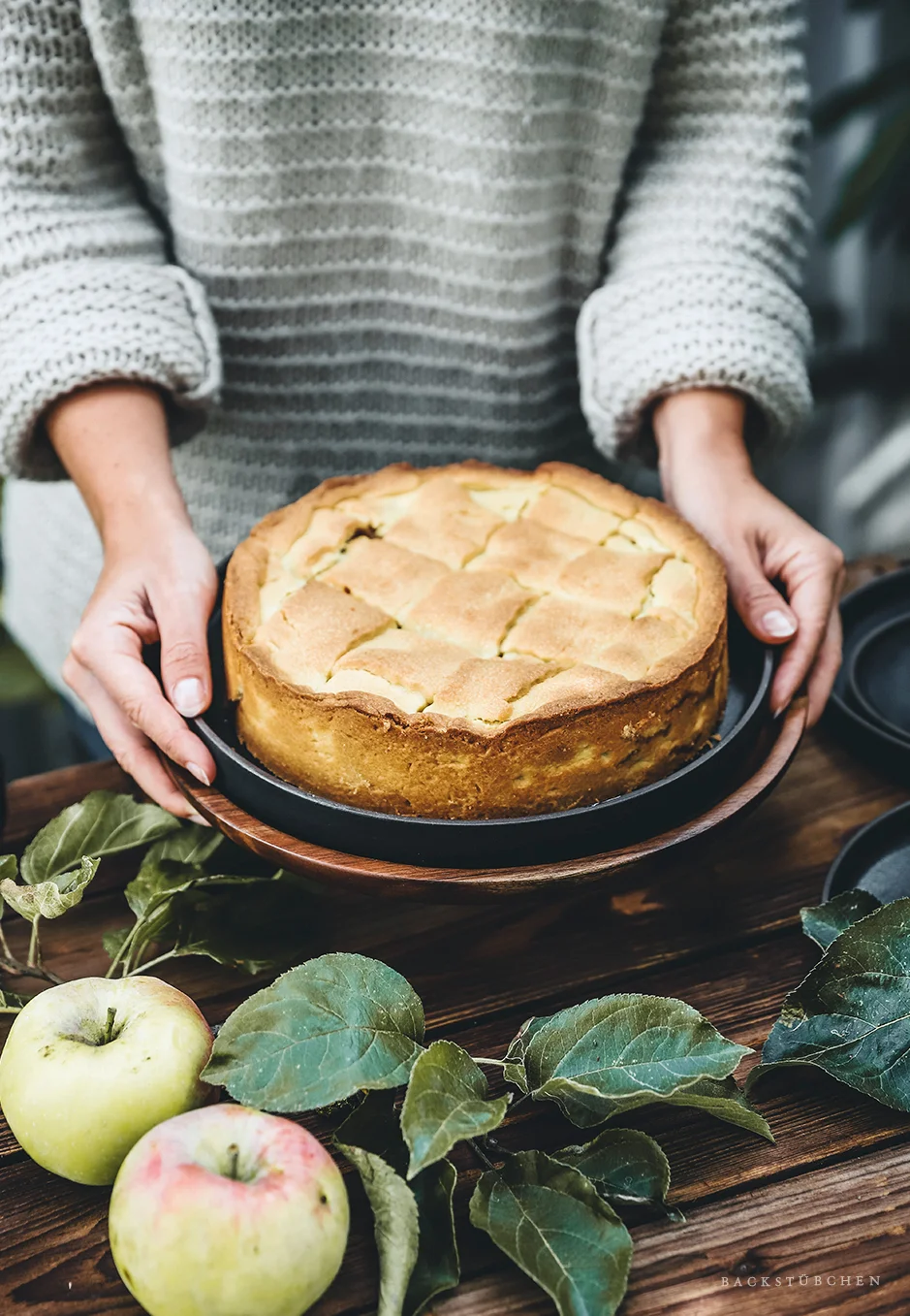 apfelkuchen hände