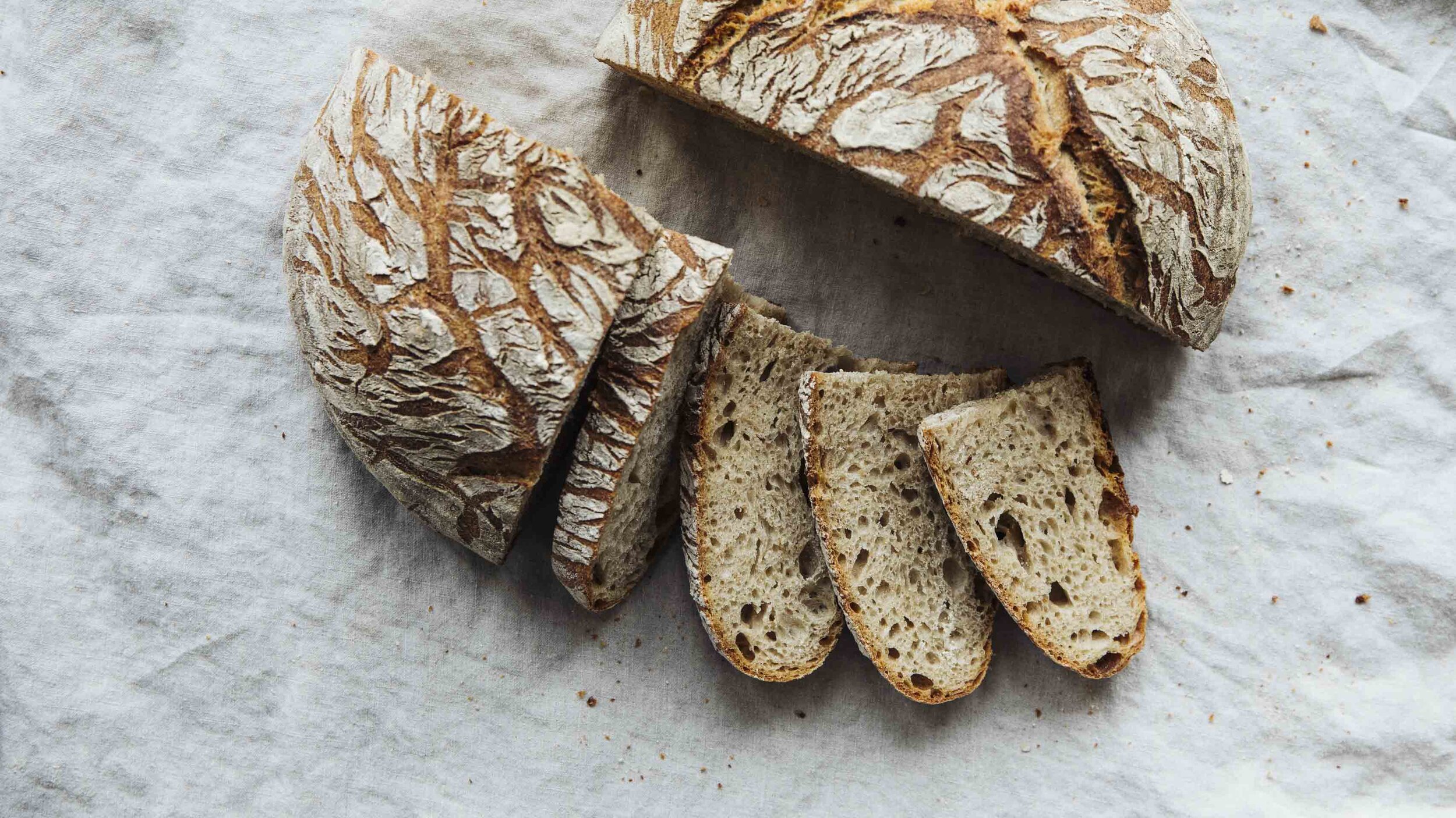 Bauernbrot für Anfänger mit Sauerteig — Backstübchen