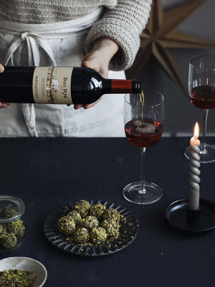 Schokotrüffel selber machen – mit Pistazien und Orange — Backstübchen