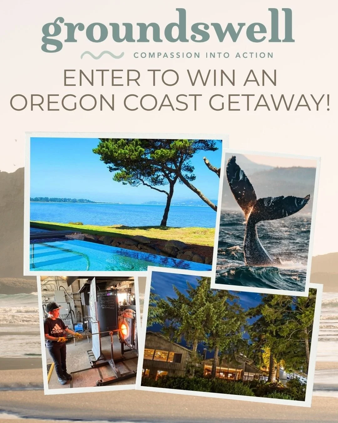 Groundswell 2026 : Oregon Coast Getaway Raffle Ticket