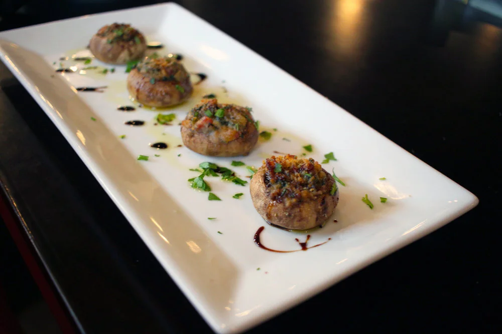 Tuscan Stuffed Mushrooms