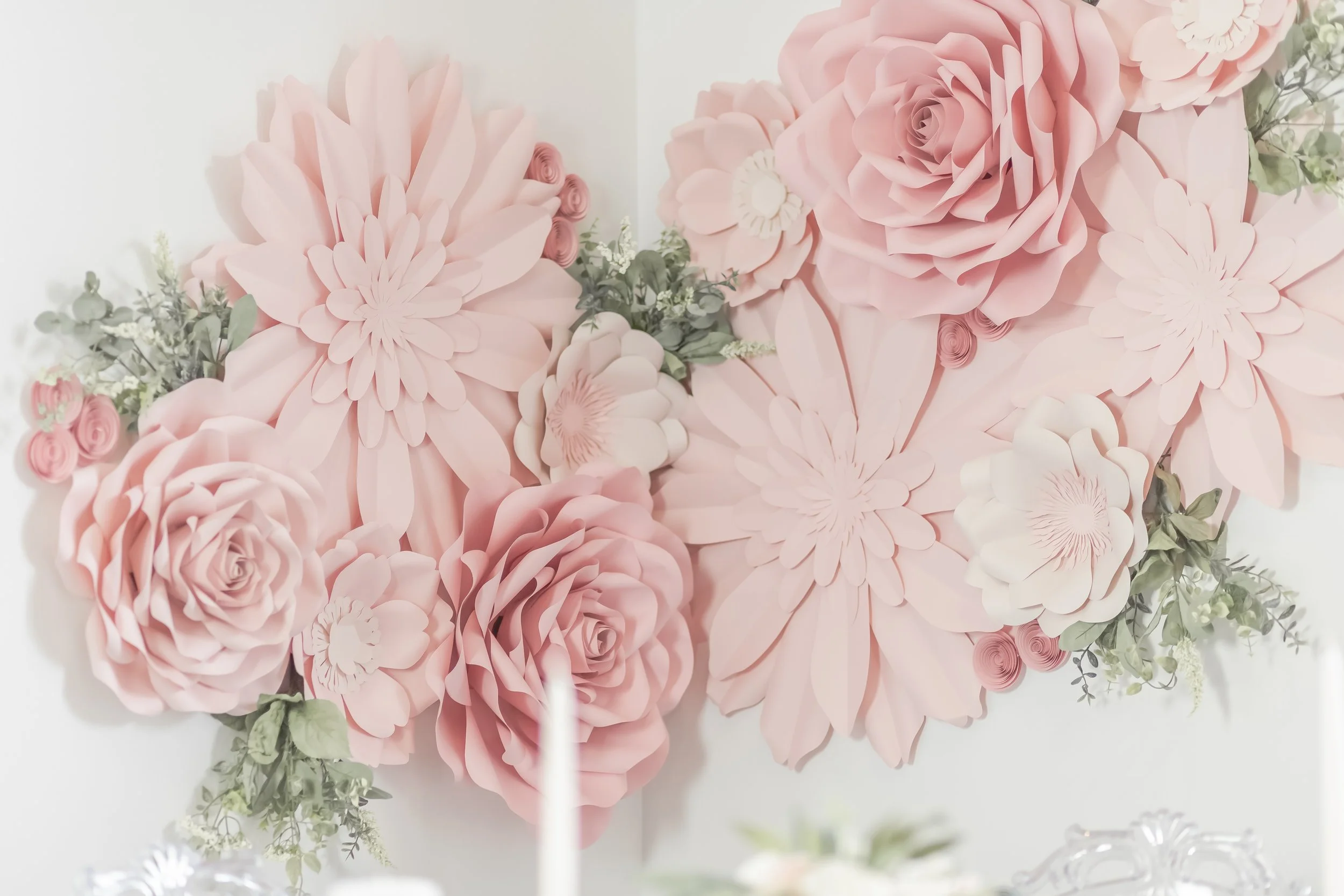 Giant paper flowers in Jacksonville — Ebony's Blooming Creations