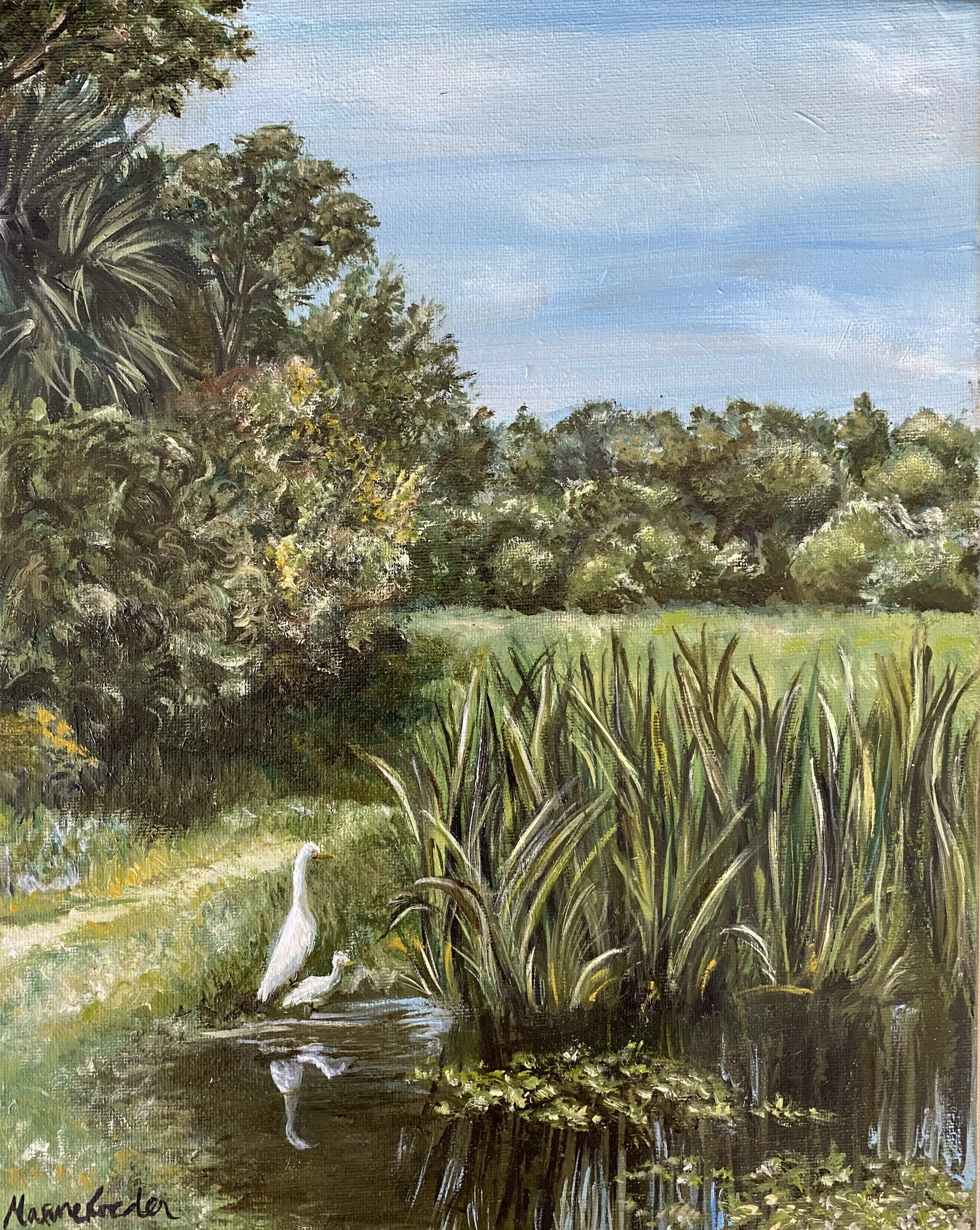 Pond Landscape, 2020 