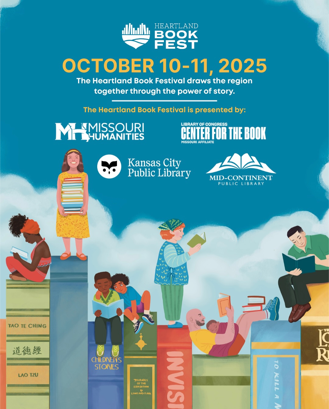 2025 Heartland Book Festival Poster