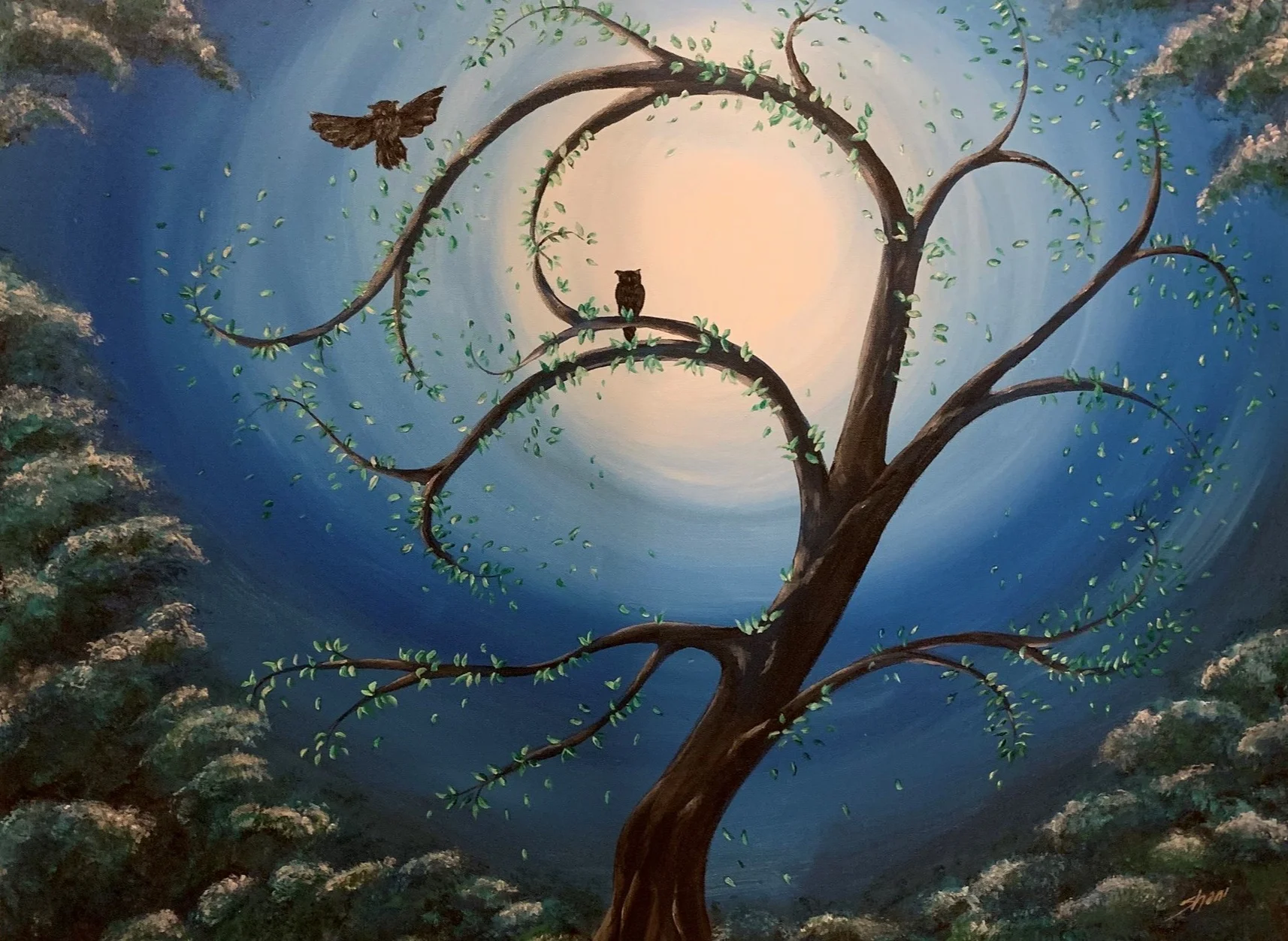 XLG 30X40 Owl See You Tonight