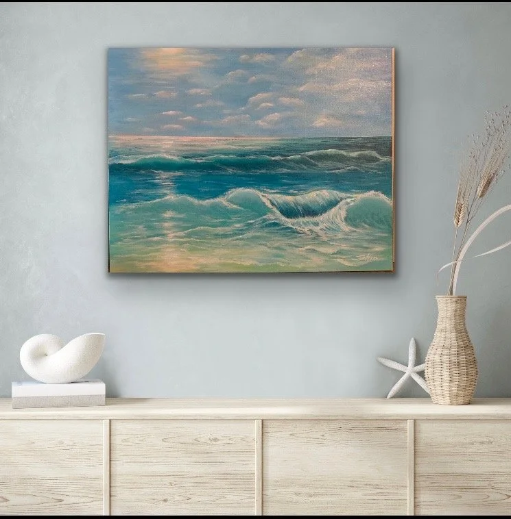 24x30” 5 O’clock Ocean