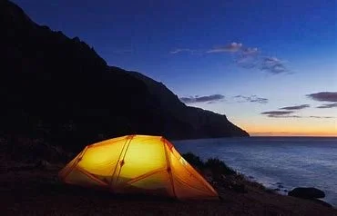 Family Beach CAMP OUT!