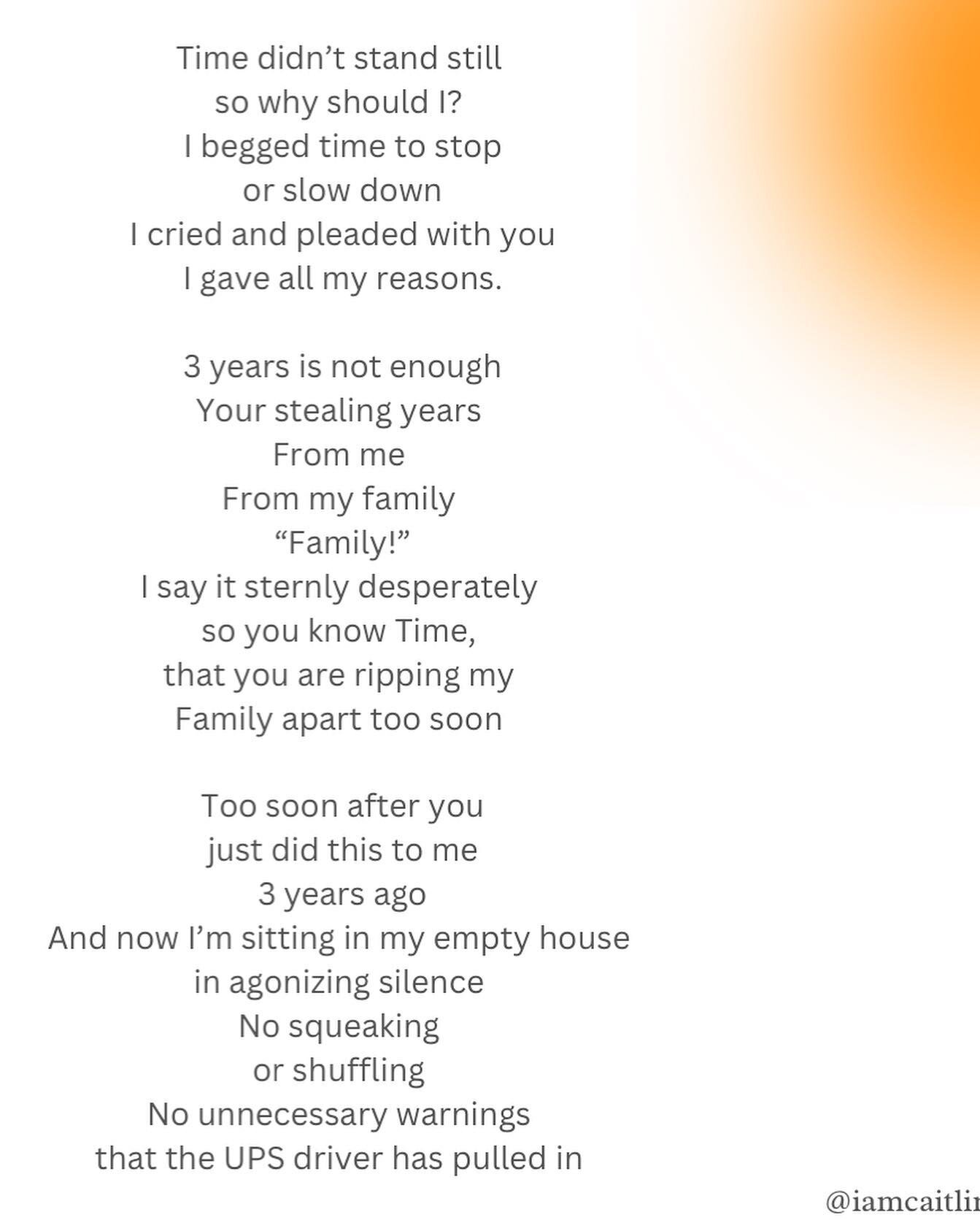 Time. I&rsquo;m angry with you. 

The emptiness in my home is palpable. And it taste like ashes. 

#poet #poetry #writersofinstagram #poetsofinstagram #poemsaremylifeline #petloss #petlosshurts #grief