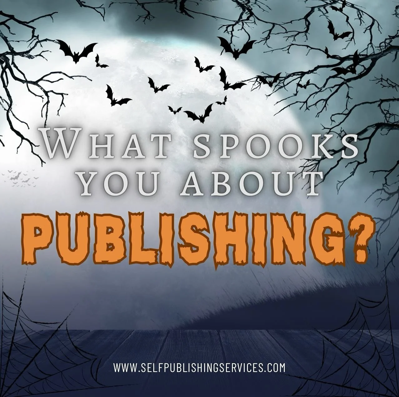 We asked what spooked you about writing. Now we want to know what haunts you about publishing? Criticism of your work? High expectations? Let us know in the comments.
.
.
.
#selfpublishingservices #sps #writingabook #authors #marketing #editing #publ