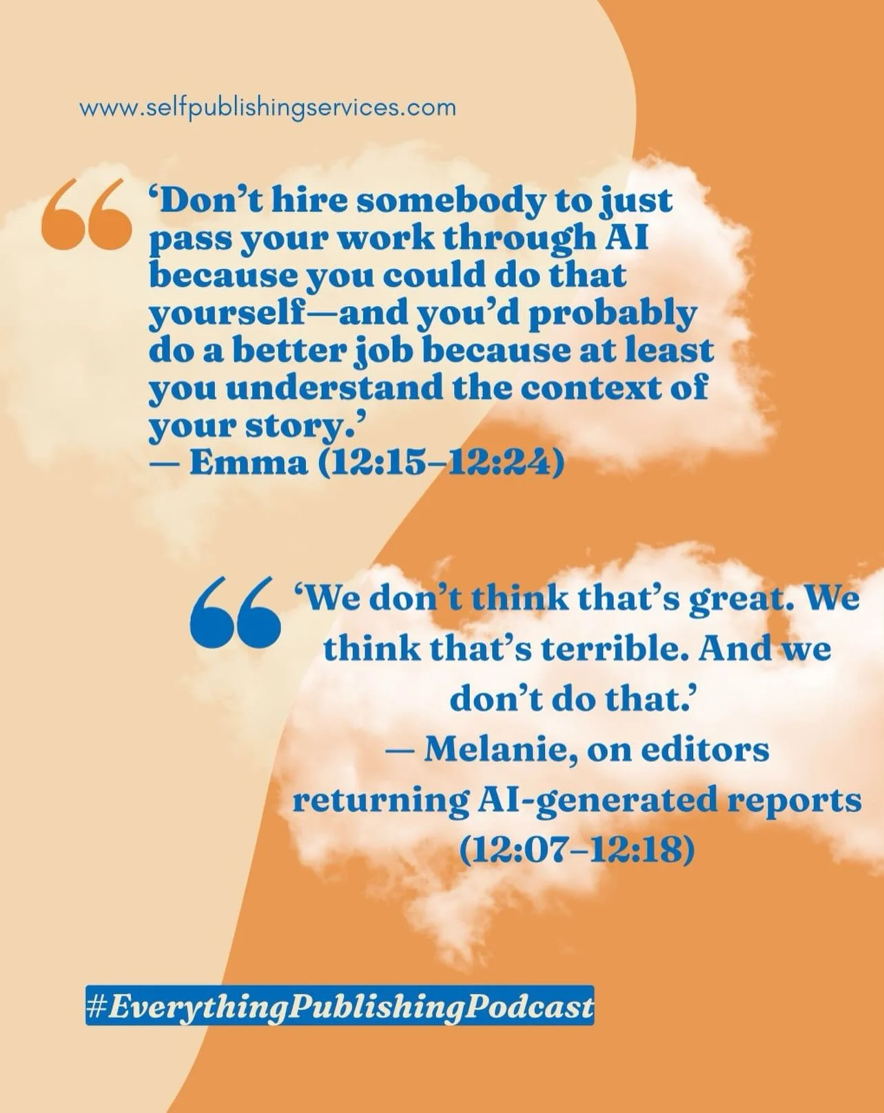 SPS is home to professional editors who you can trust to put time and effort into your manuscript. For more information on AI and publishing, check out the Everything Publishing Podcast.
.
.
.
#selfpublishingservices #SPS #writingabook #authorsofinst