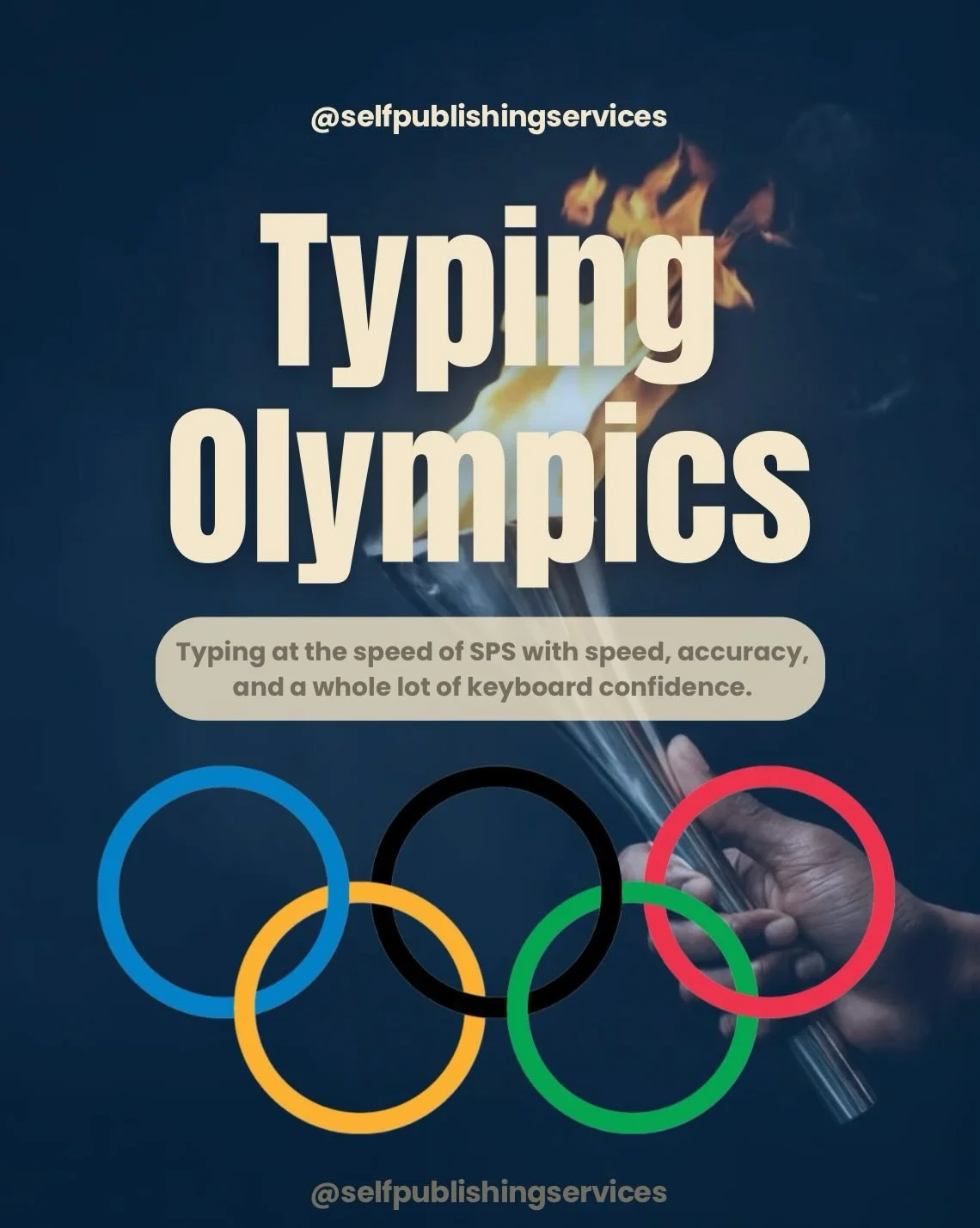 🥇The Typing Test Olympics are officially underway.🥇 
How fast do your fingers really fly? Take the test, drop your WPM in the comments, and let&rsquo;s see who types their way to glory. We will be posting our results on Friday! Link to the test wil