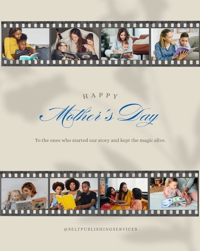 Happy Mother&rsquo;s Day, everyone! 
.
.
.
#SPS #HappyMothersDay #selfpublishingservices #keepthestoriesalive #loveyoumom