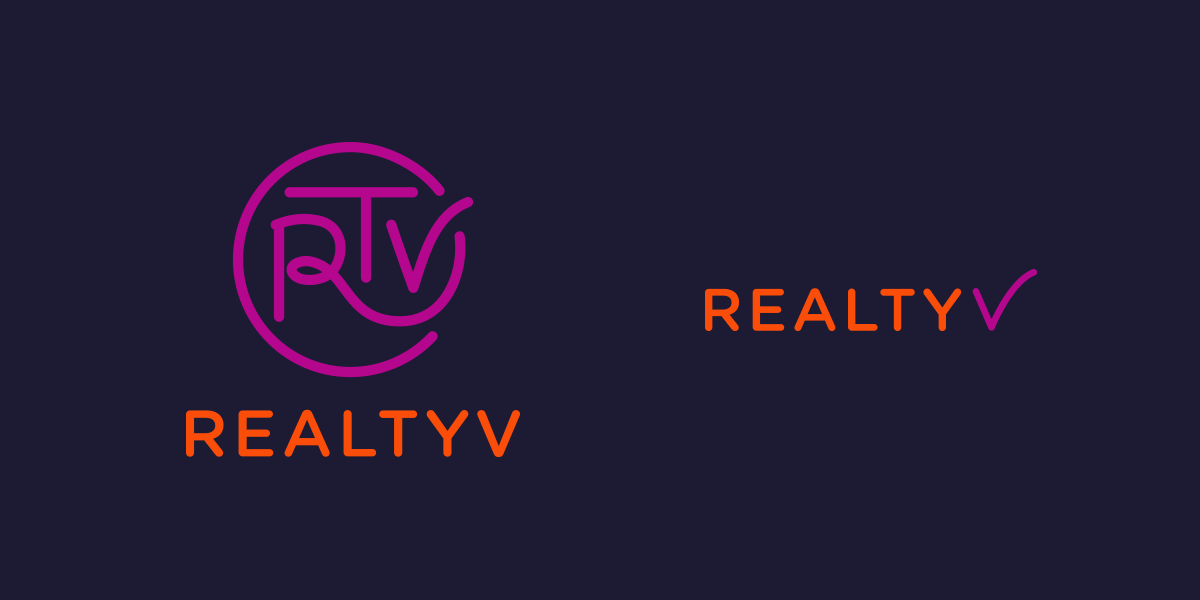 More iterations of the logo. Bright, contrasting colors.