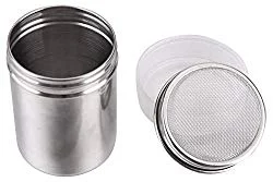 Flour Shaker with Lid I use this simple flour shaker every time I make bread! I use it for flouring surfaces during shaping and for decorating the loaf just before scoring. Not essential, but I prefer it over my hand because it allows for a more even distribution of flour and I don’t have to get my hand floury if I don’t want to.