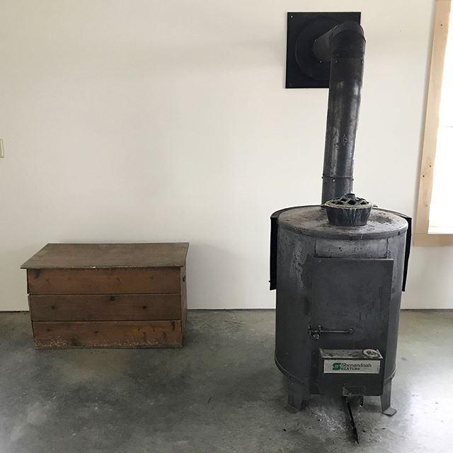 Part 1: Before and after #stonework behind the #woodstove 🔥 #workinprogress #senecalake #fingerlakes #upstateny