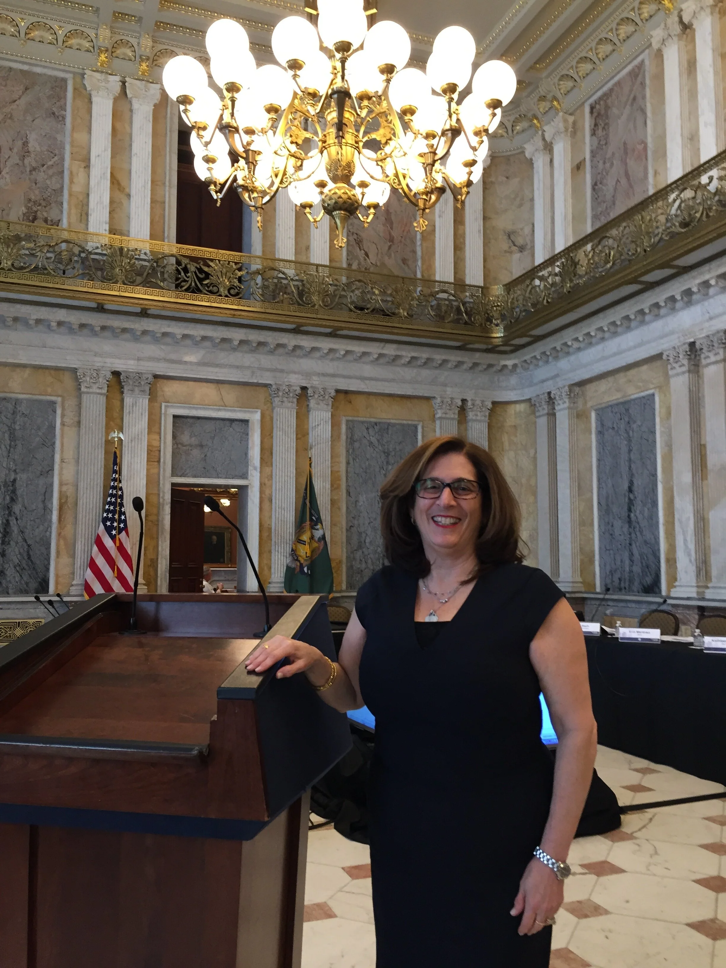  Testimony for FACI on B3i and Blockchain May 2018. Susan appears in the video starting at 1:37. 