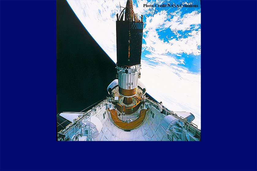 STS-Mission 54 Release of TDRS-F