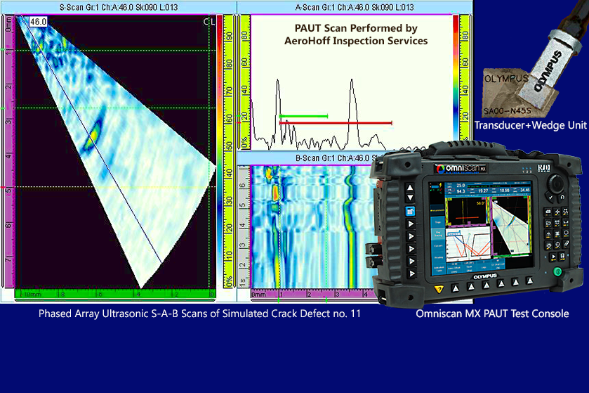 Phased Array Ultrasonic NDT Process Development