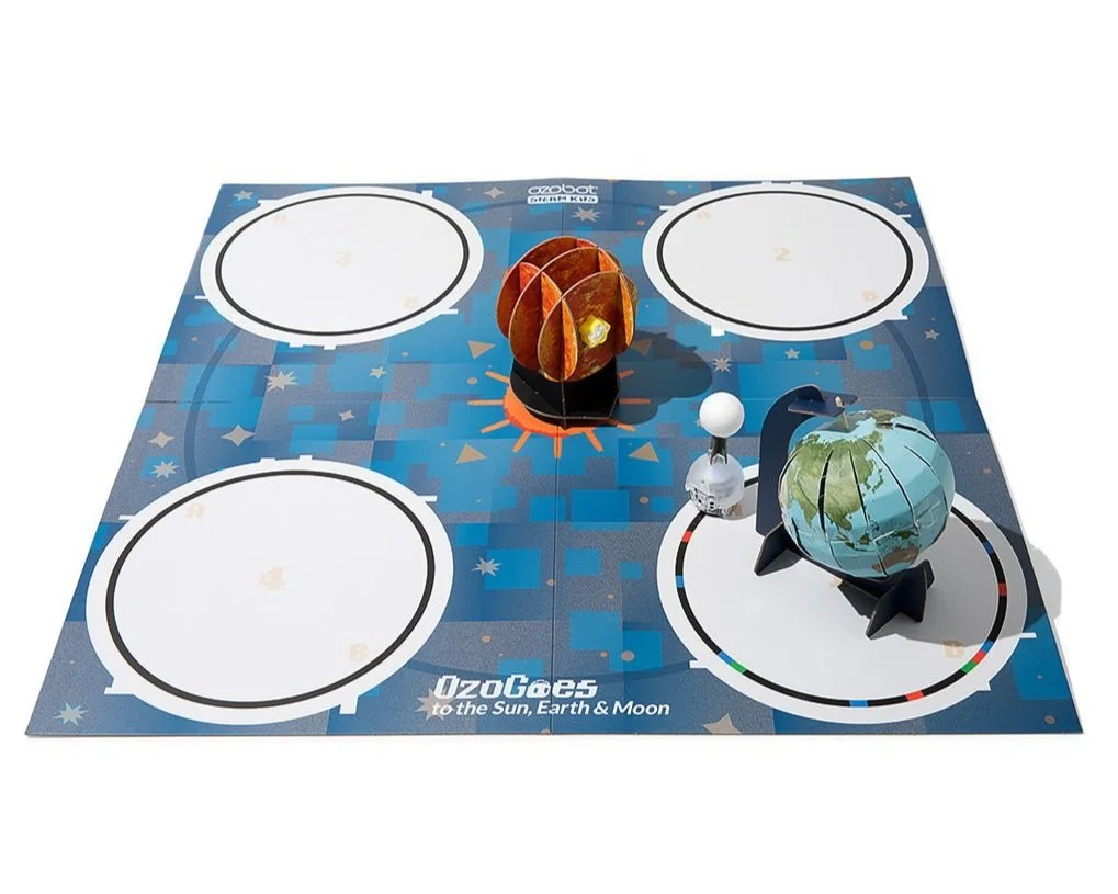   Give Away Day 3: Sun, Earth, Moon STEAM Kit  Image Sourced from shop.ozobot.com 