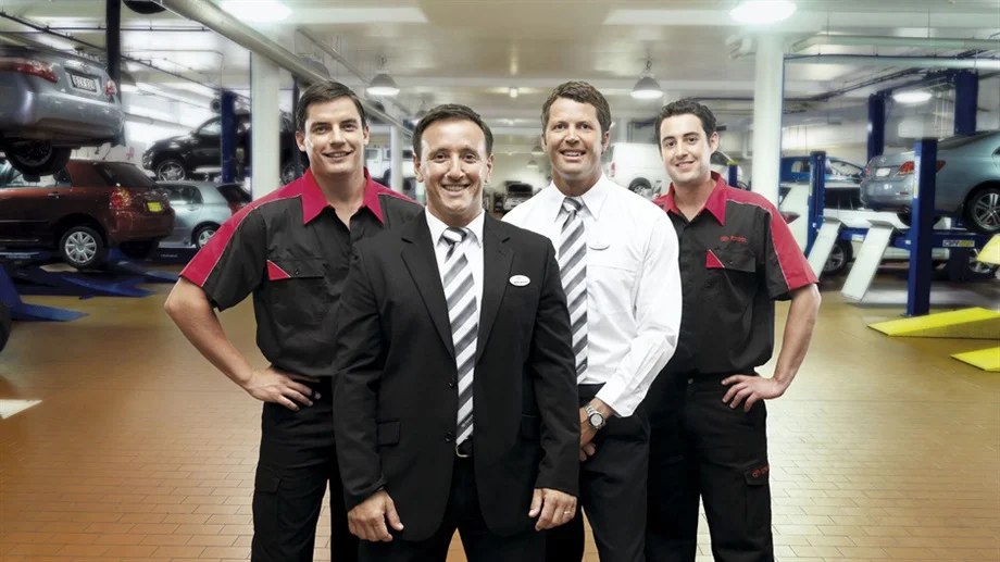 Jacob Toyota sales and service team.
