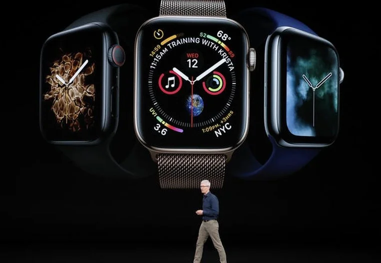 Tim Cook pushing the next generation of Apple Watch.