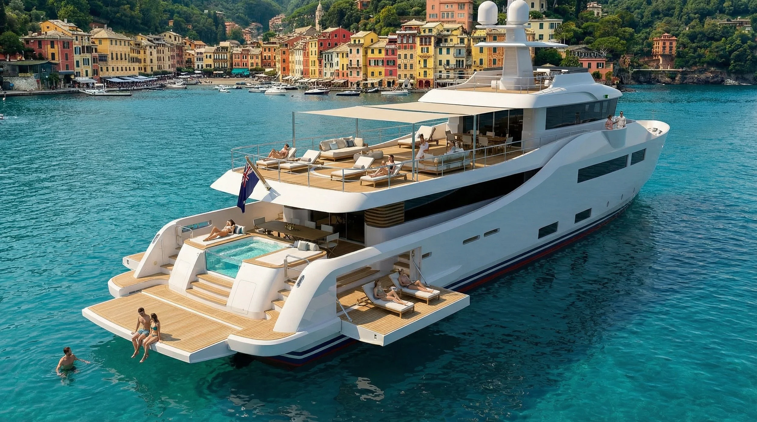 MedEx 40 m Mediterranean Explorer decks
