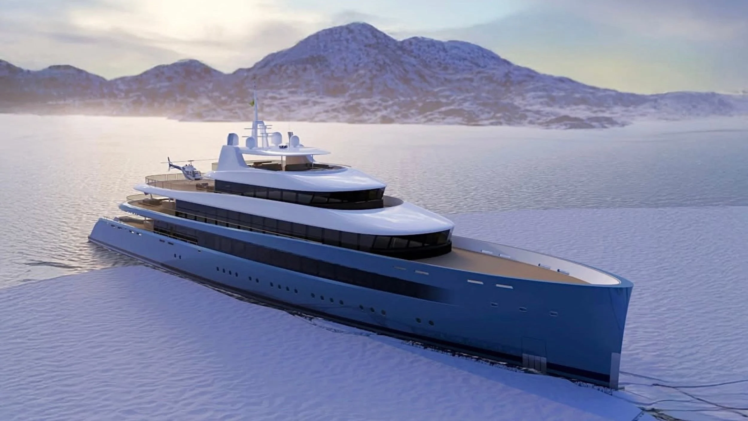 ER 90 m Expedition Hybrid Motor Yacht
