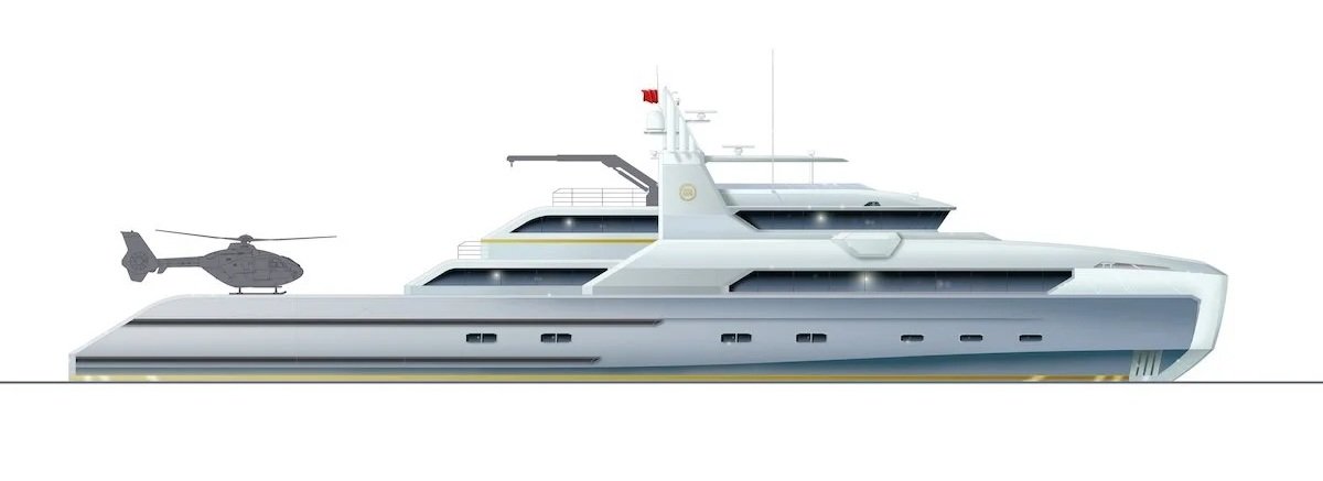 Super-Expedition 65 m Superyacht deck plan