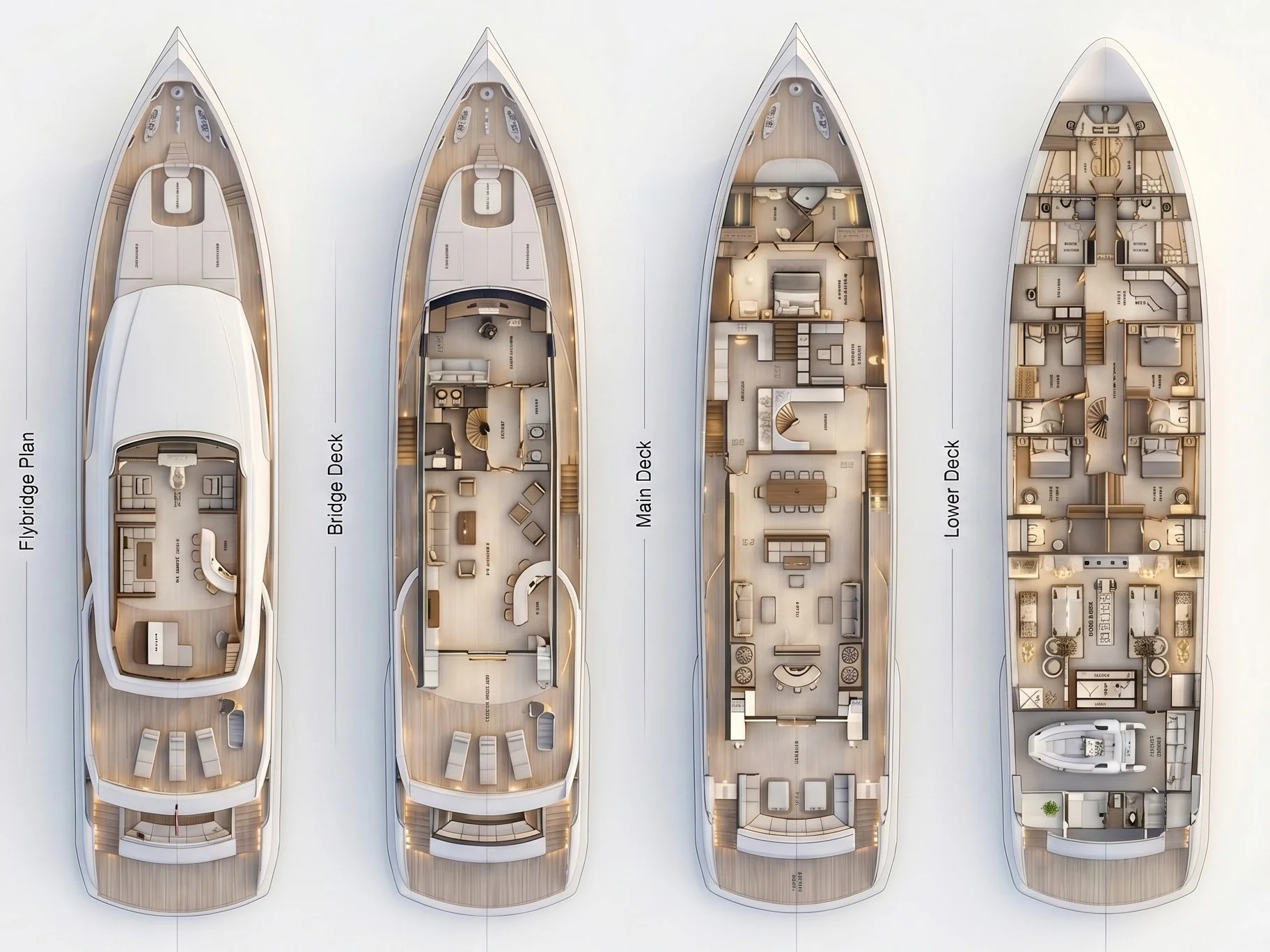 ER 40 Deck Arrangement