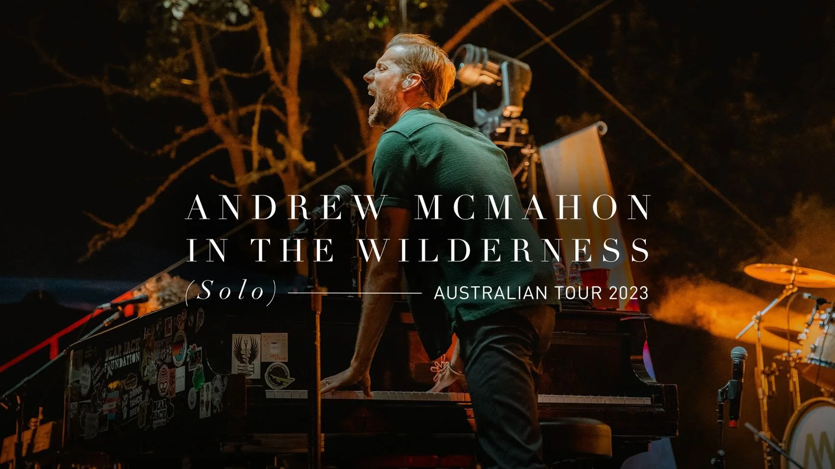 ANDREW McMAHON IN THE WILDERNESS (SOLO) Announces February 2023 Tour