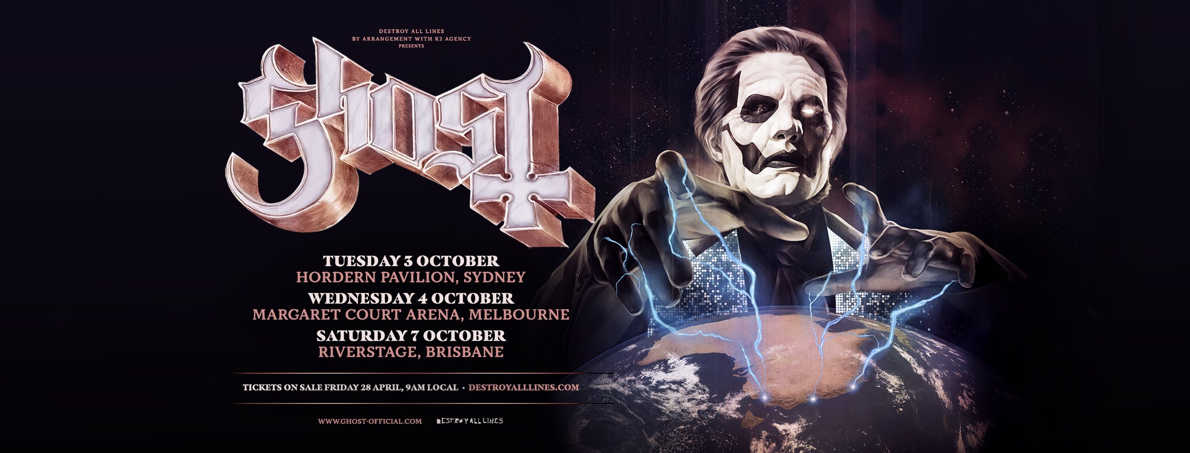 GHOST - The Hordern Pavilion