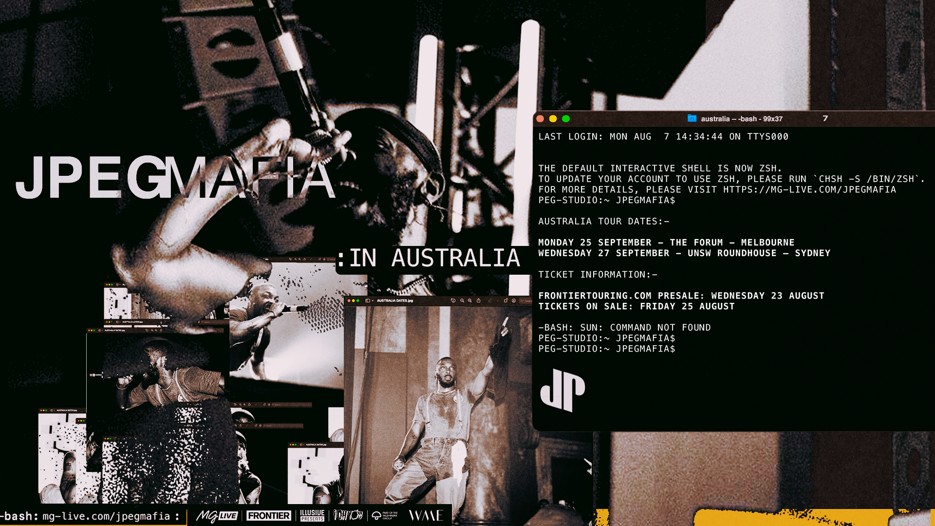 JPEGMAFIA (USA): EXPERIMENTAL PRODUCER-RAPPER ANNOUNCES HEADLINE MELBOURNE & SYDNEY SHOWS FOR SEPTEMBER 2023