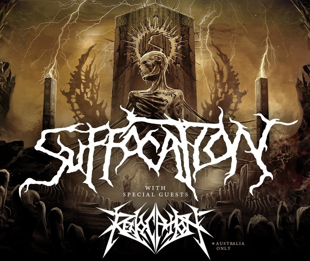Suffocation With Special Guests, Revocation: Australia and New Zealand Tour April 2024