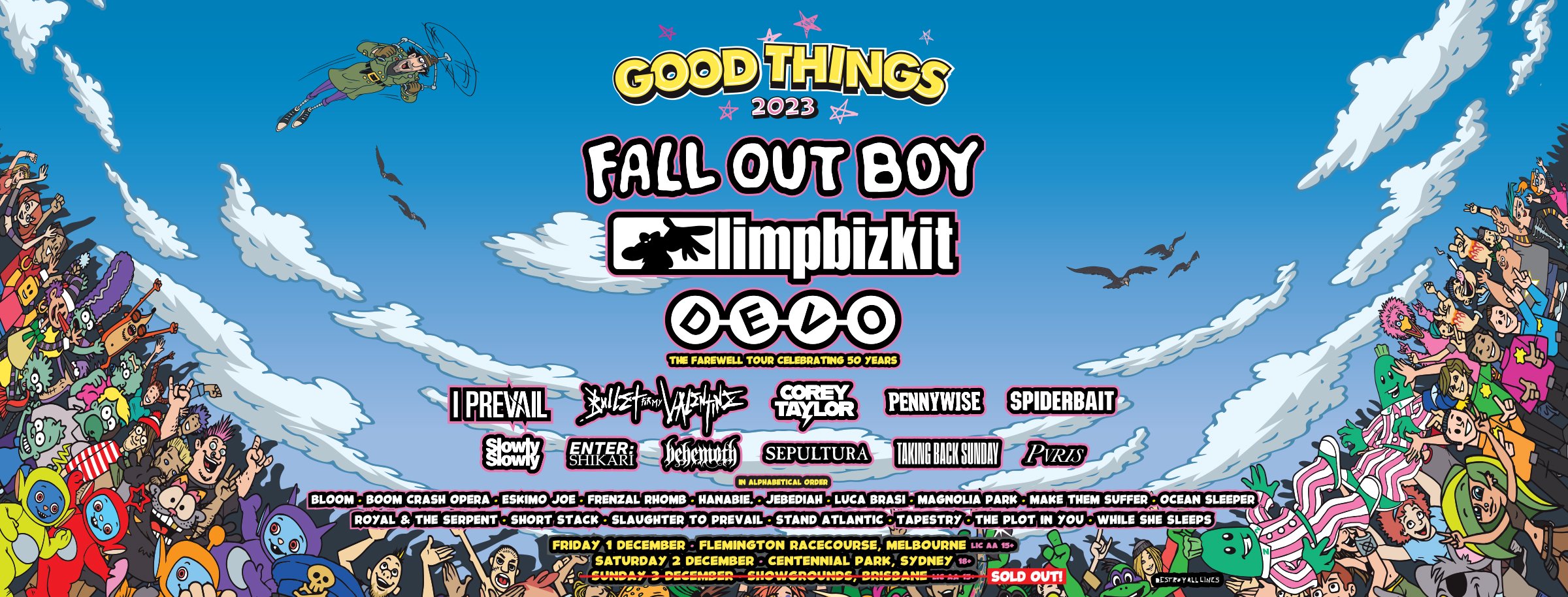 Good Things Festival Welcomes Stage 666 & Reveals Maps & Timetables